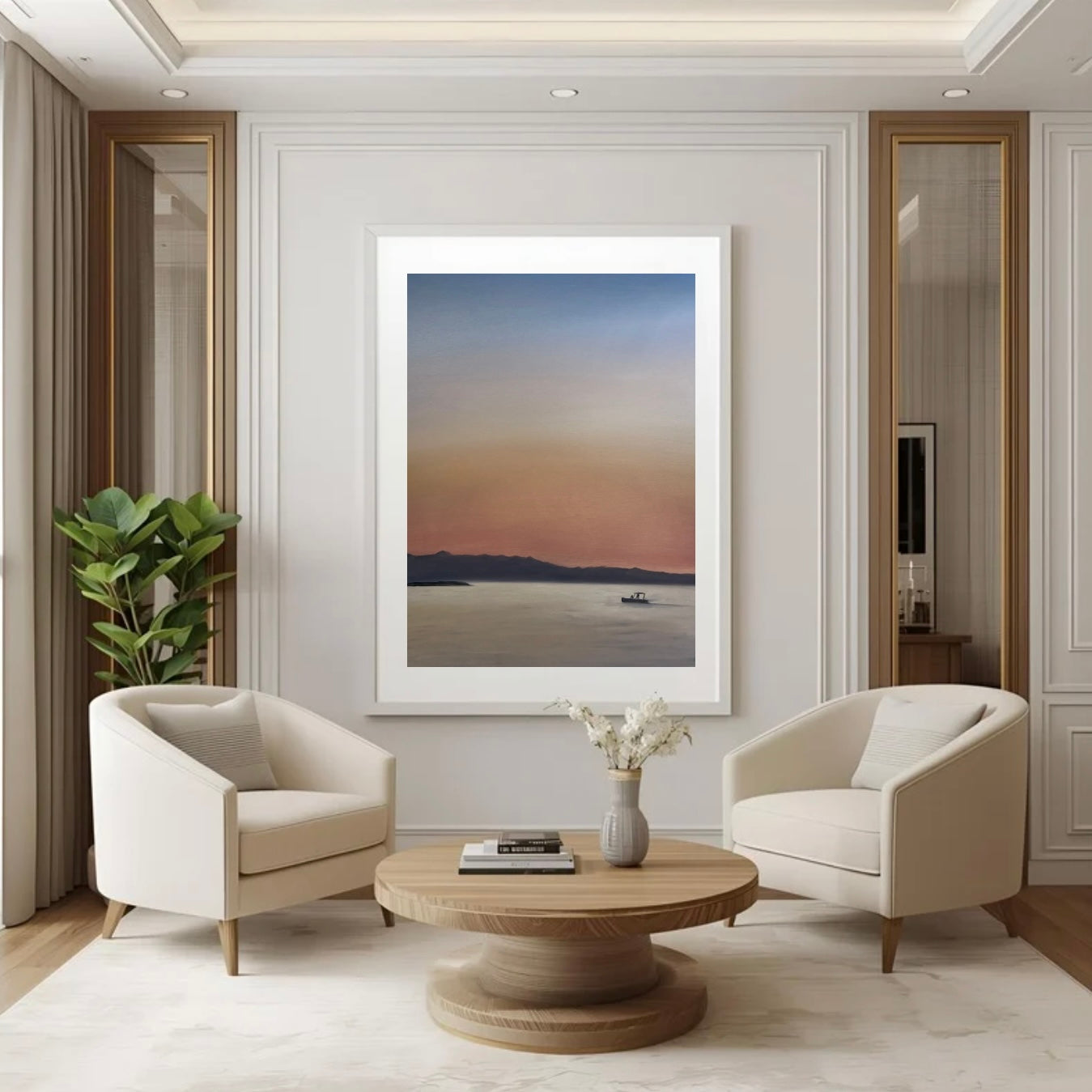 Im Sonnenuntergang Fine Art Print